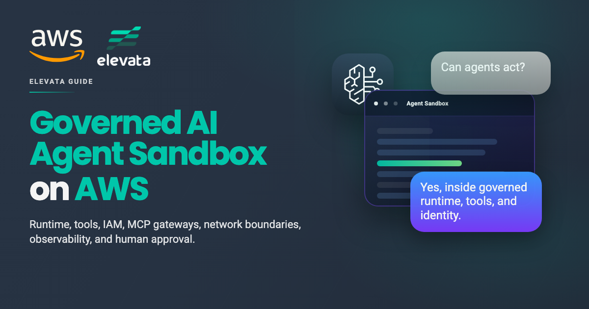 Governed AI Agent Sandbox on AWS: Architecture, MCP, and Controls